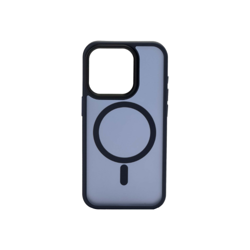 COVER IN POLICARBONATO SATINATO E TPU PER IPHONE 15 PRO MAX BLU