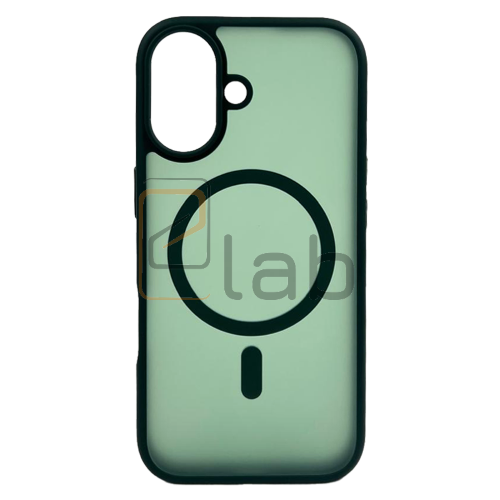 COVER IN POLICARBONATO SATINATO PER IPHONE 17 VERDE